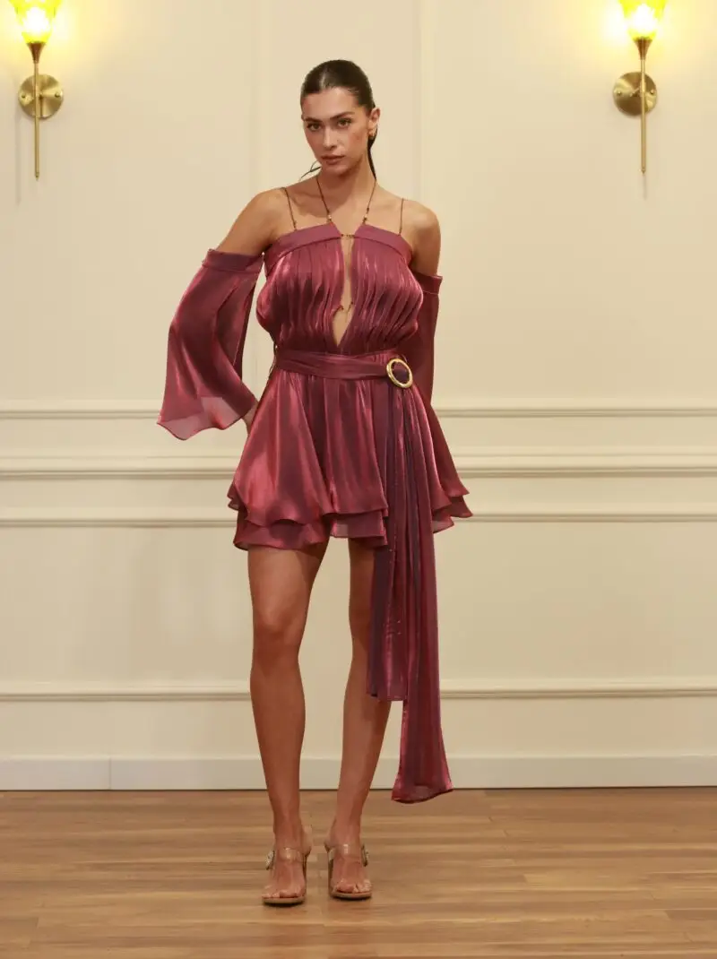 Caryatida Mini Maroon