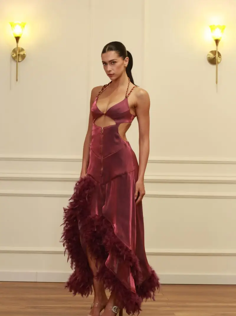 Vlemma Maxi in Maroon
